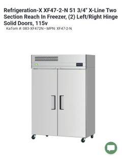 Huge Freezer XF47-2-N commercial