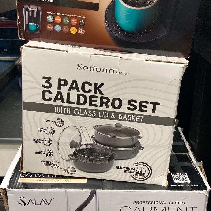 Sedona 3-Pc. Aluminum Caldero Set for Sale in The Bronx, NY - OfferUp