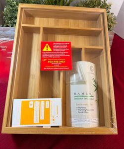 Luxano Bamboo Drawer Organizer