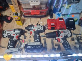 Porter Cable Drill Set