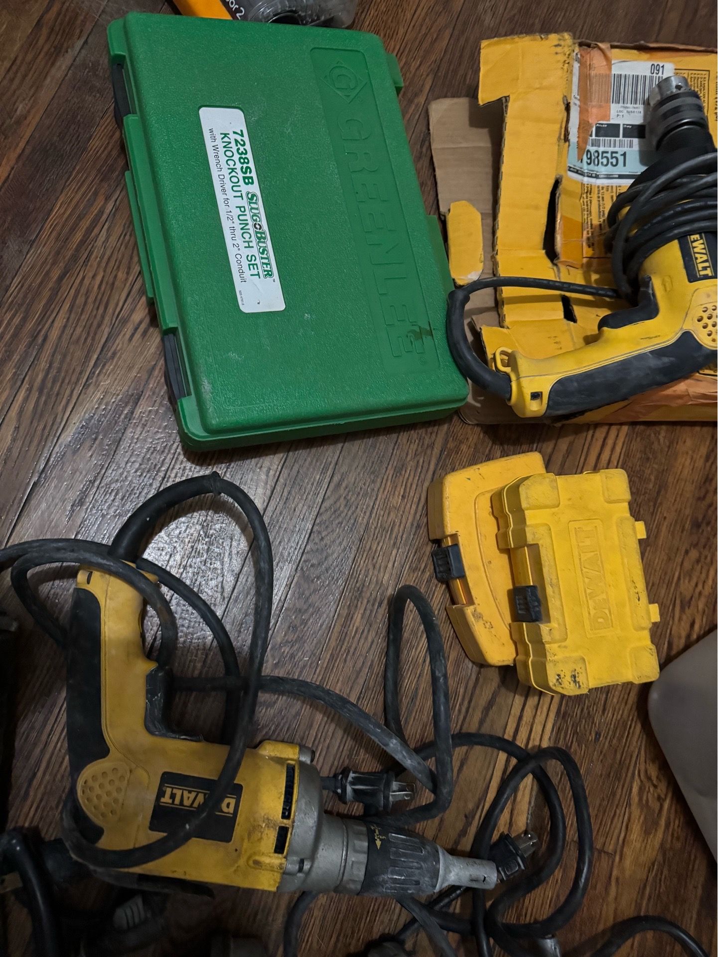 Dewalt power tools