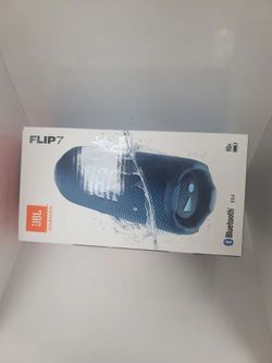 JBL - FLIP 7 Portable Waterproof And Drop-Proof Speaker (Brand New) Blue