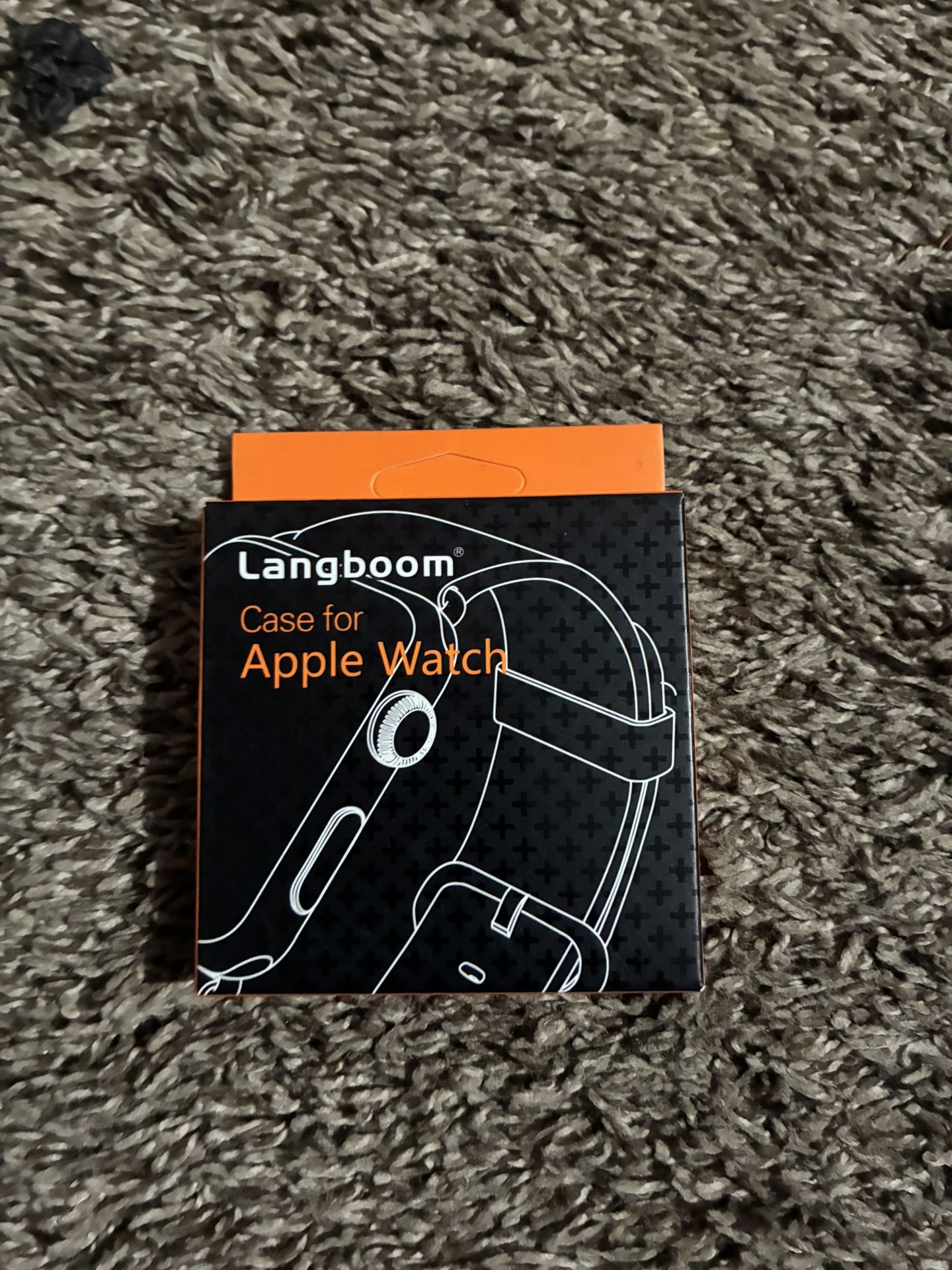 Langboom Transparent Hard Case for Apple Watch Series 7