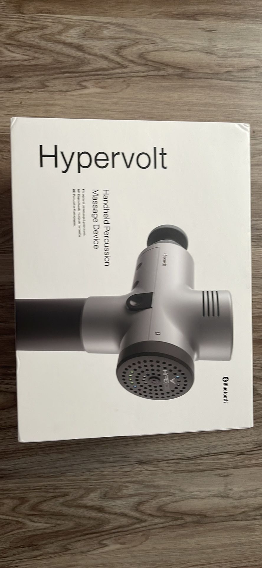 Hypervolts Massage Gun, Handheld Percussion Massage Gun, Featuring Quiet-Glide Technology, 3 Speeds,