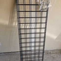 Set/2 Steel Coated Garage Shelves With Supports