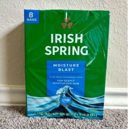 Irish Spring Bar Soaps $6