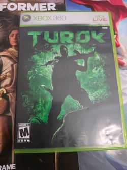 Turok Microsoft Xbox 360 (2008) Disc and Case No Manual