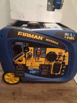 Brand NEW Firman 4125W Dual Fuel Inverter Generator - Never Used!
