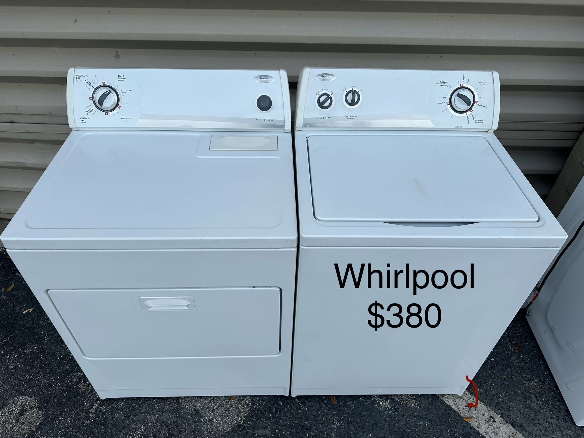 Whirlpool Washer Dryer 