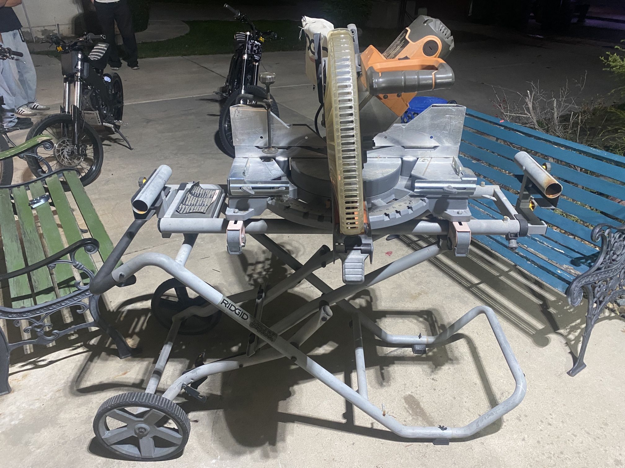 12 Inch Rigid Miter Saw With Stand