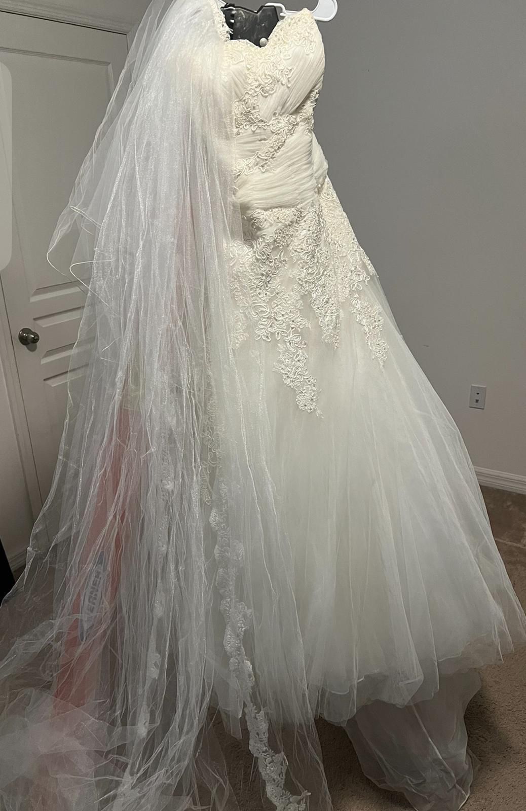 Wedding Dress Size 8