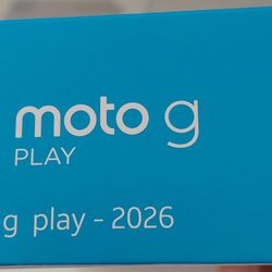Motorola G Play 2026 (AT&T and Cricket Wireless )