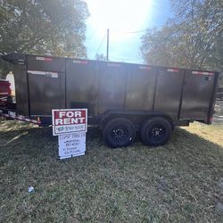 7x16 dump trailer