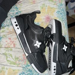 Louis Vuitton LV Skate Sneaker Black White