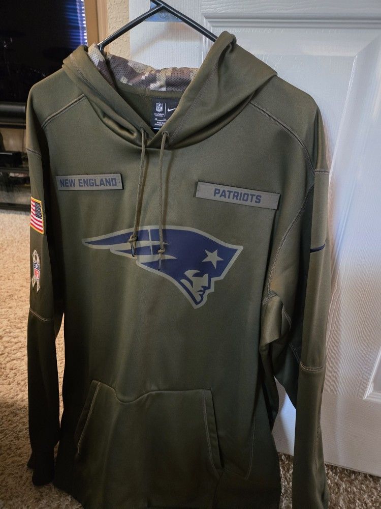 New England Patriots Salute to Service XL Hoodie