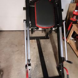 hacksquat and leg press machine