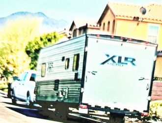 White XLR Trailor