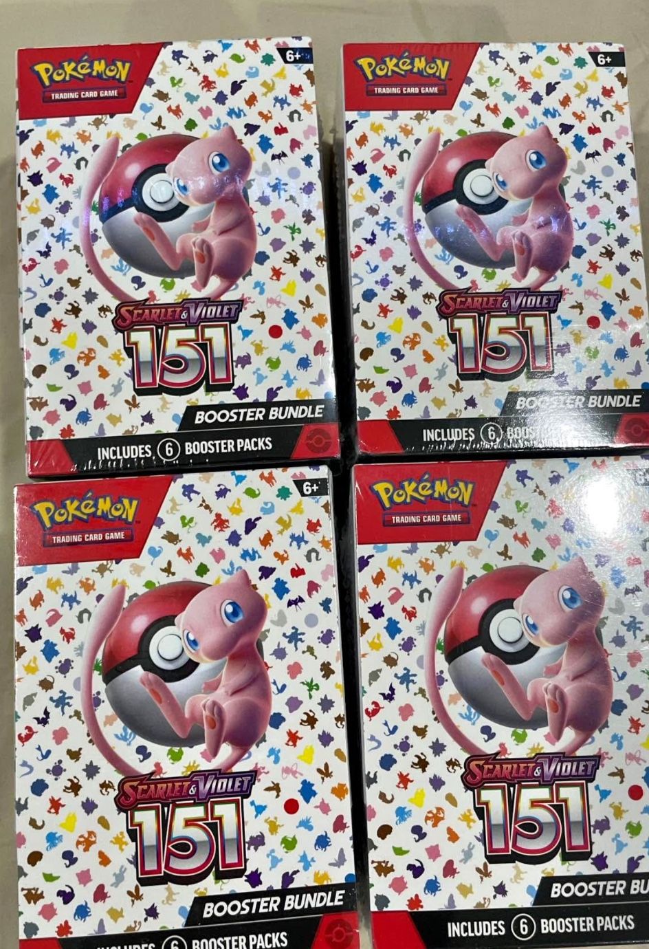 Pokemon Cards 151 Booster Bundle