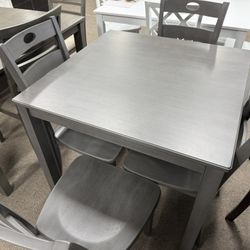 4 CHAIRS & TABLE $349