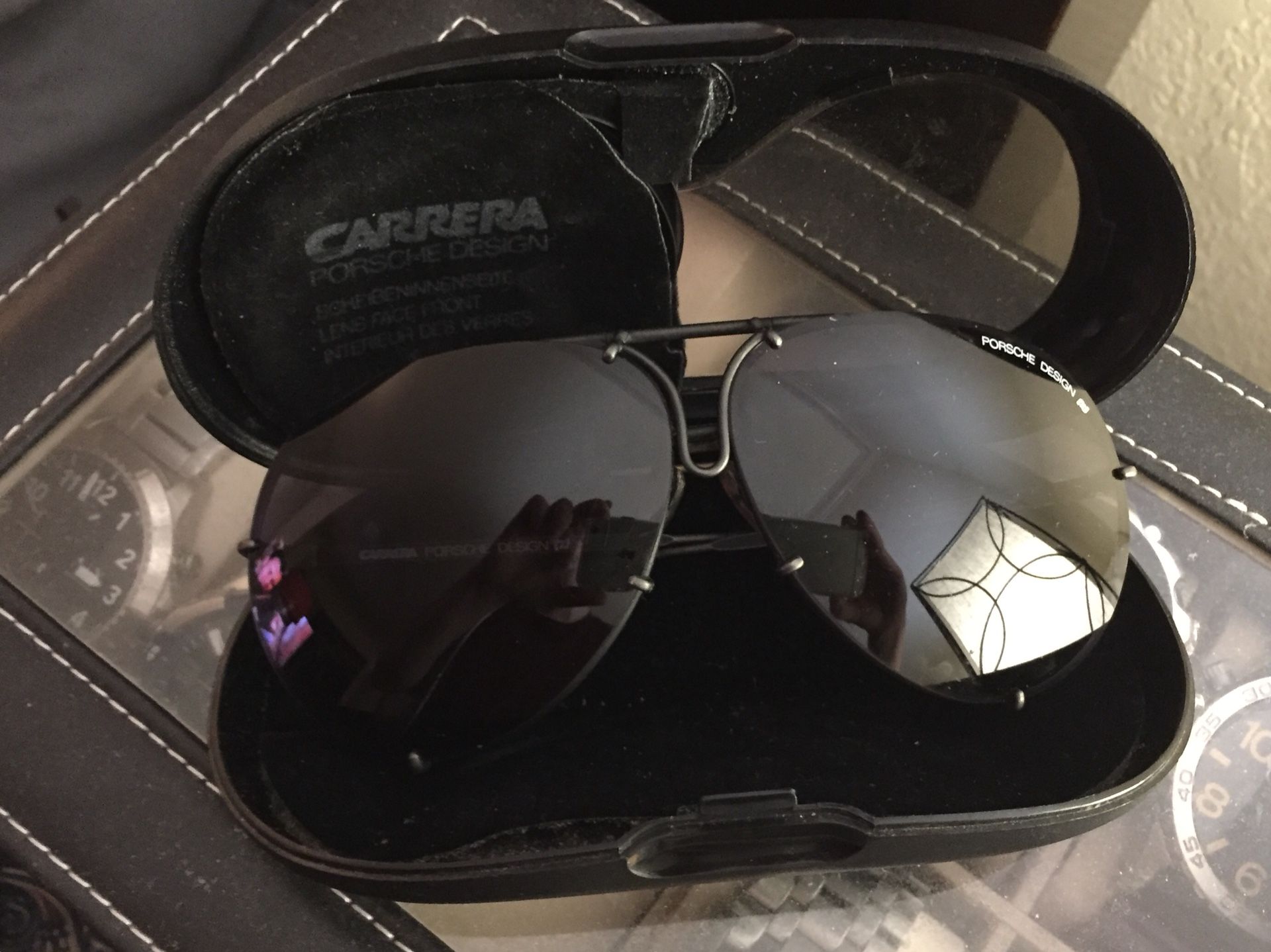 Vintage Porsche Design Carrera Aviator Sunglasses