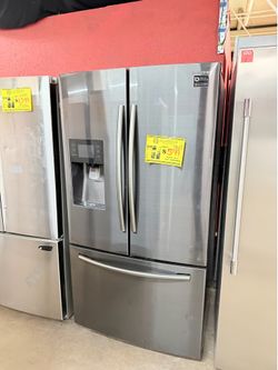 PREOWNED SAMSUNG THREE DOOR REFRIGERATOR