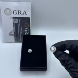 Moissanite Silver Earrings 