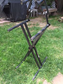 Proline PL402 2-Tier Double X-Braced Keyboard Stand