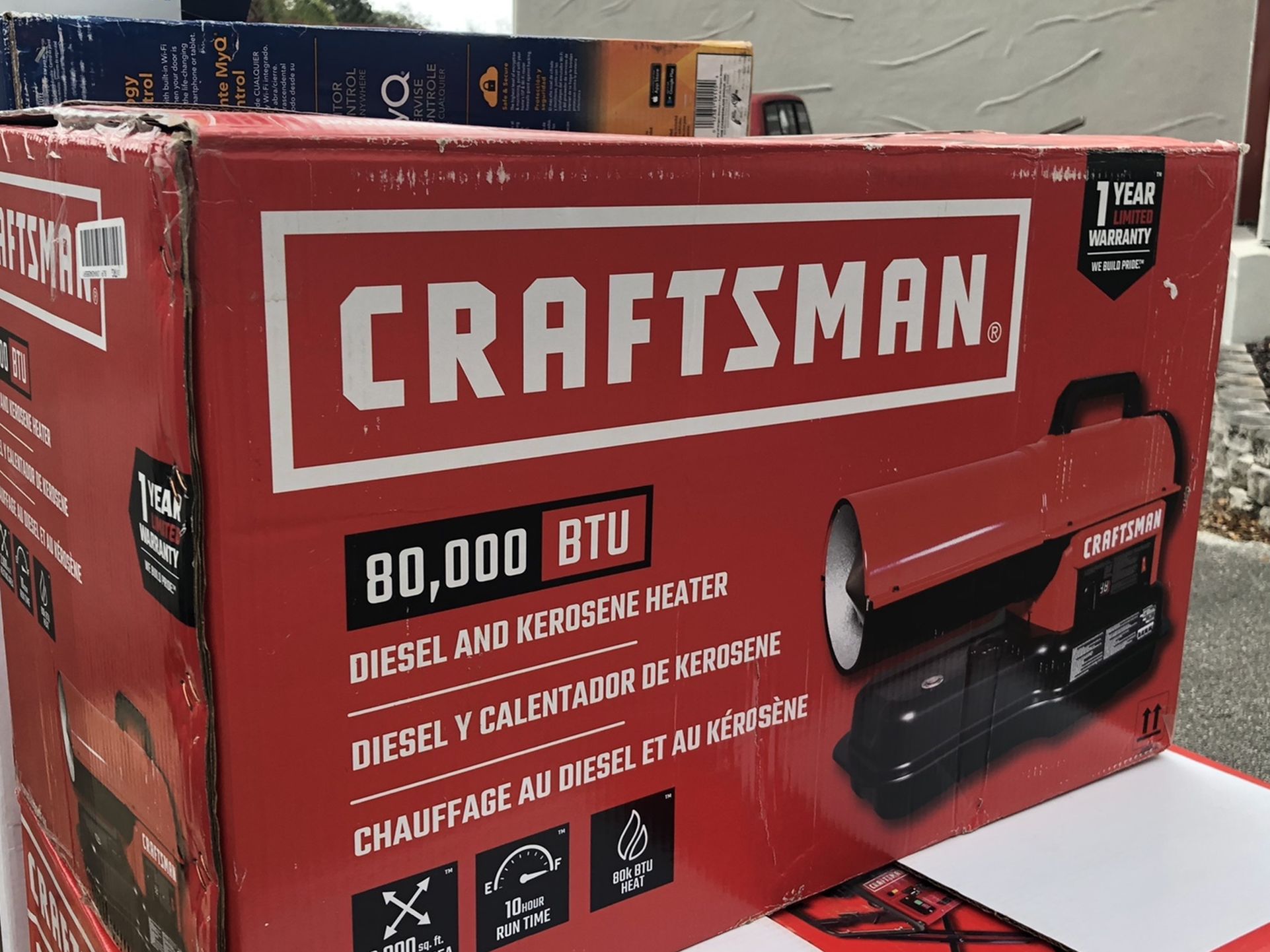 Craftsman 80,000 BTU Heater