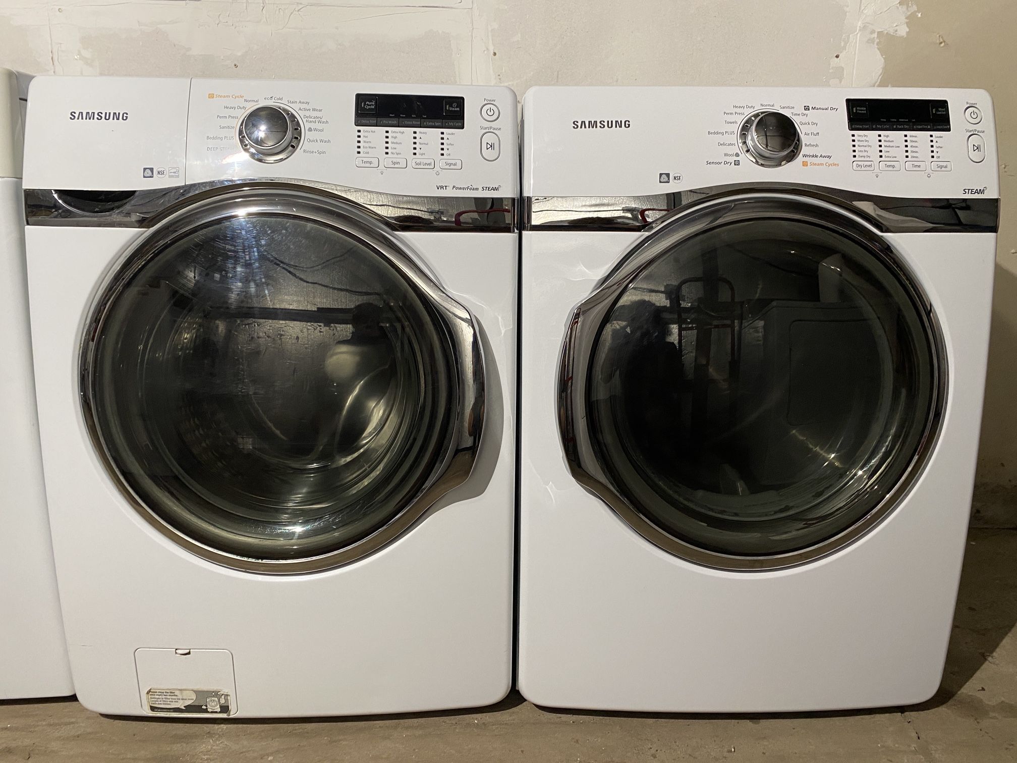 Samsung Washer And Dryer Set