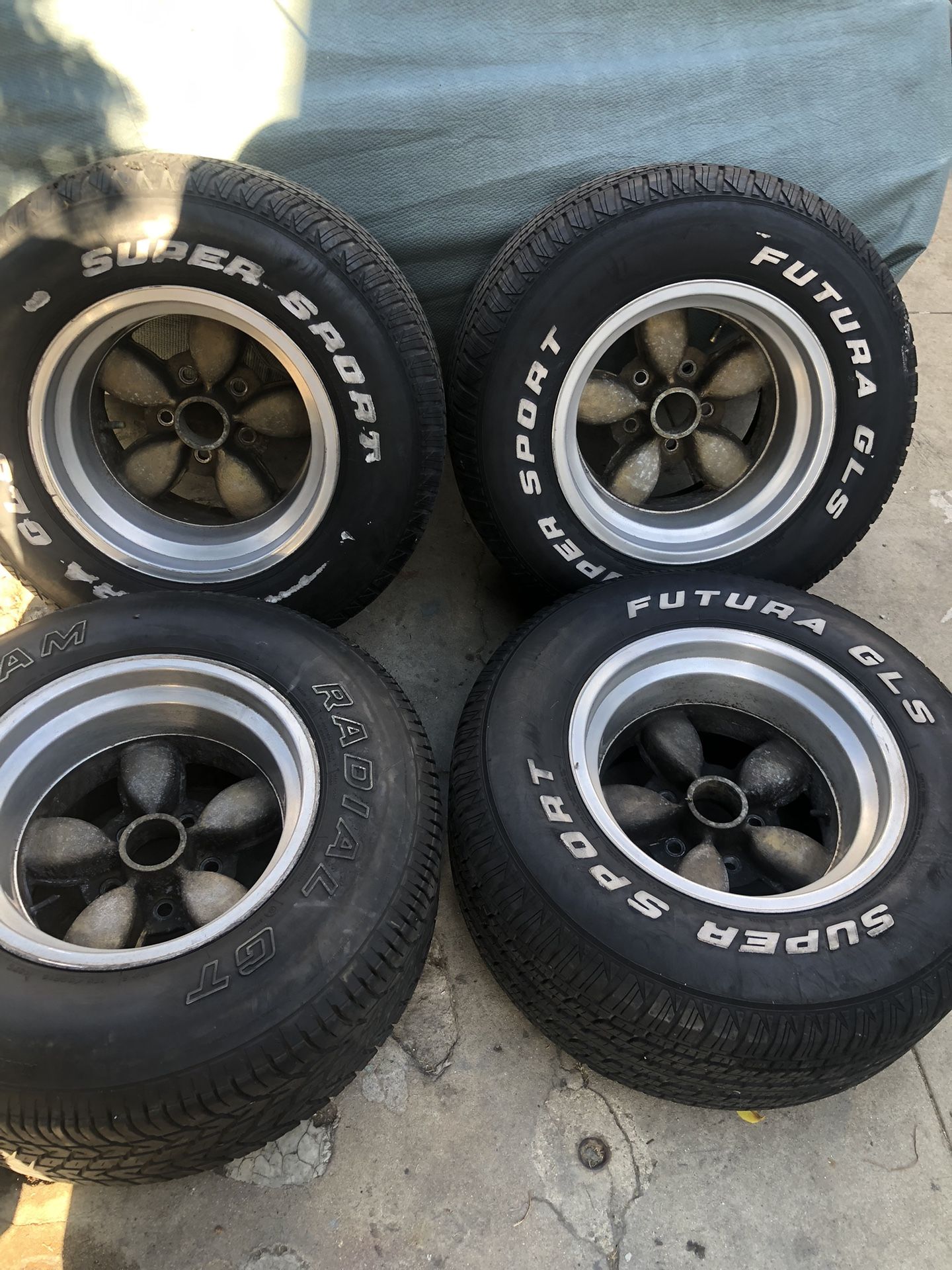 15” Cragar American Racing Eagle Alloys Centerline 15x10 Chevy Gmc C10 Obs Projects 5x5 