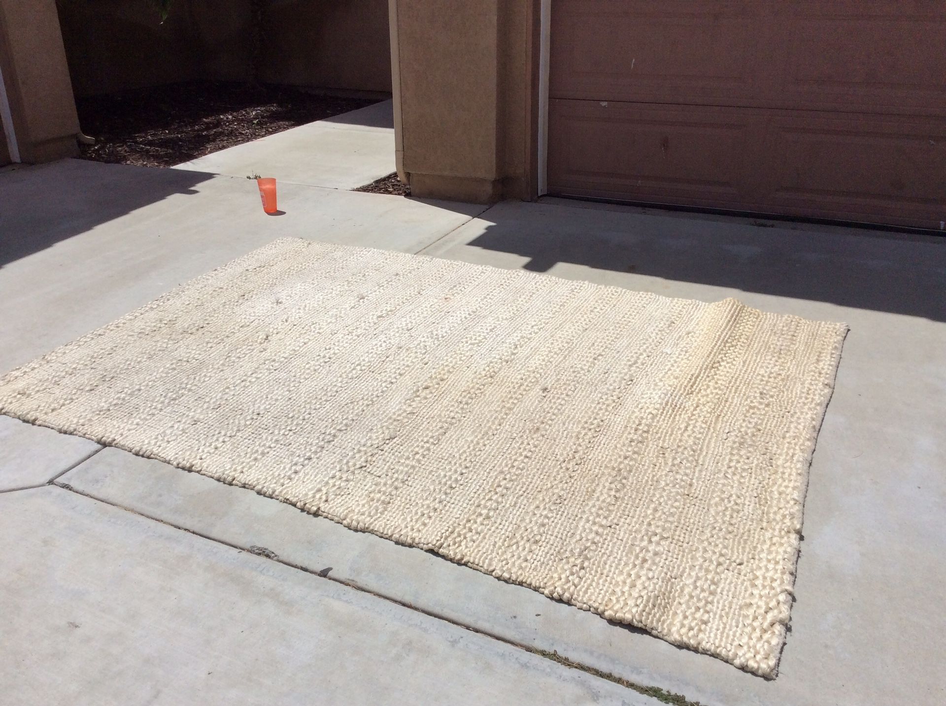 6x9 safavieh handmade natural fiber haven bleach offwhite jute rug for