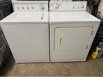 Kenmore Washer And kitchen aid Electric Dryer