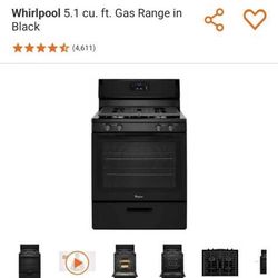 Whirlpool Gas Range 