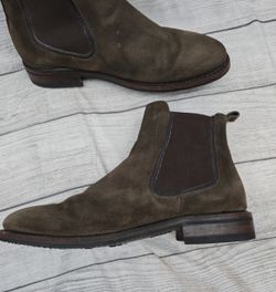 Thursday Boots Size 11 Dark Olive Suede