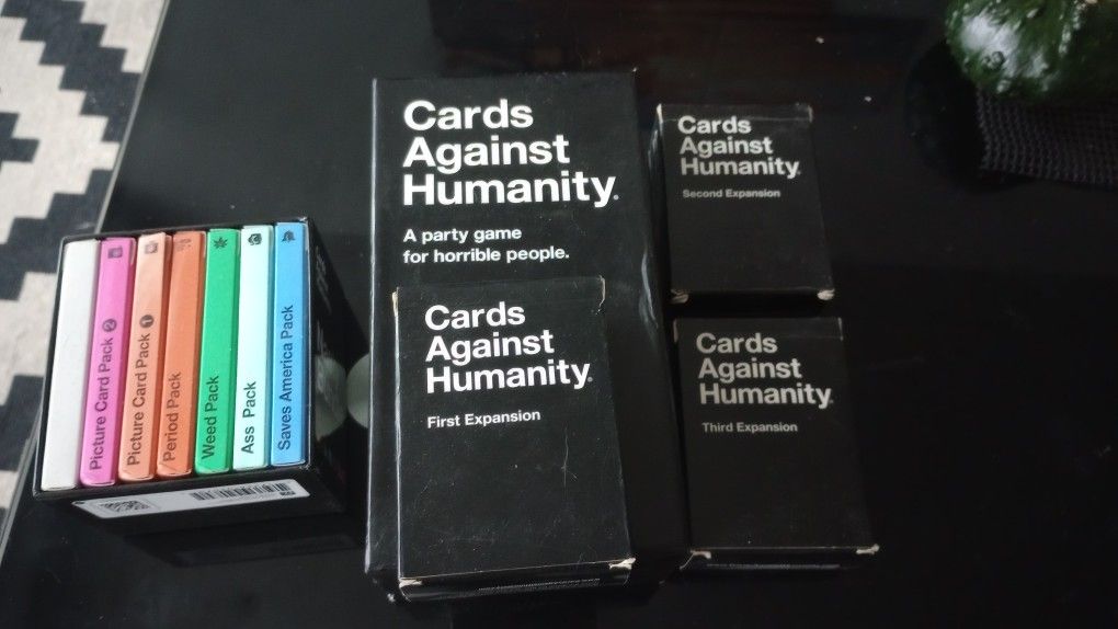 Cards Against Humanity W/Expansions!