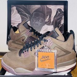 JORDAN RETRO 4 SP A MA MANIERE DARK MOCHA FPR SALE!