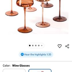 Red Wine Glasses