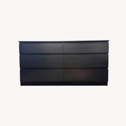 Malm Dresser Ikea Black /Dark grey