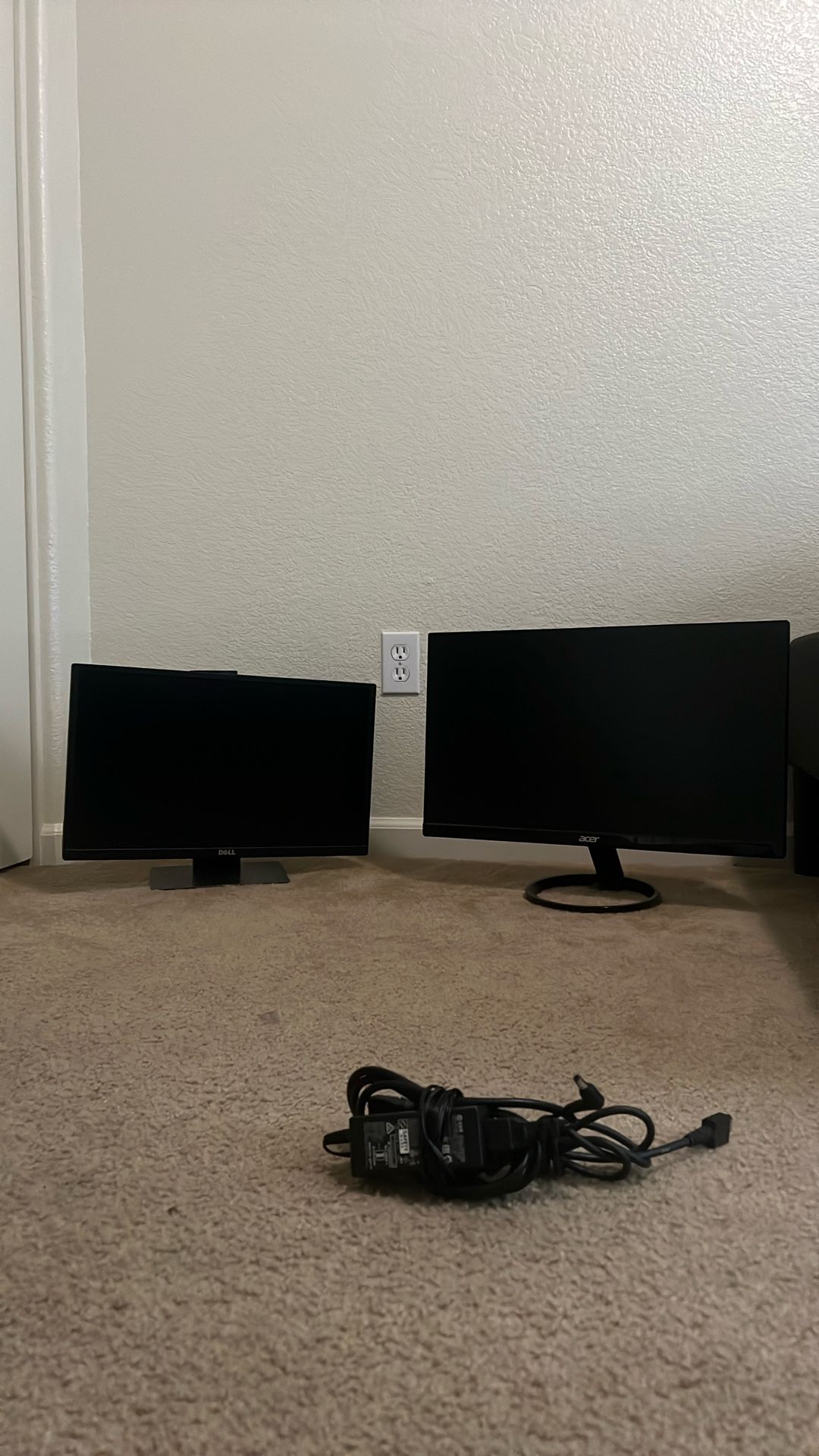 Acer Gaming Monitor + Dell Monitor