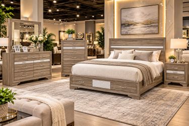 ✨ Beautiful Modern Bedroom Set – Elegant Designer Look! ✨