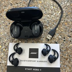 Bose Quiet Comfort Earbuds - Look & Function Like New