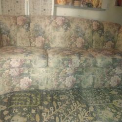 Free Floral Couch