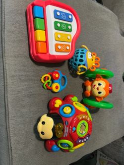Baby & Toddler Learning Toy Bundle – VTech, Rattles & More