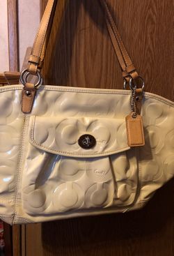 Beautiful cream colored purse