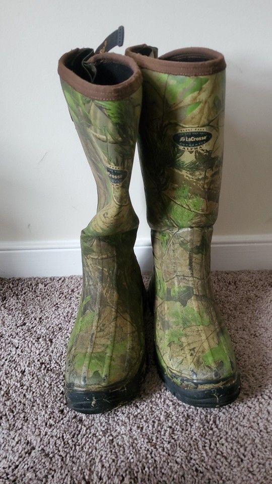 Lacrosse Alphaburly Boots 12 Hunting Fishing Boots