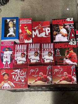 MLB Bobblehead Lot – Angels & Dodgers