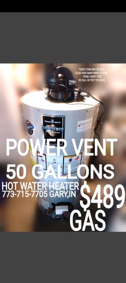 Water heater ac air conditioner coil condenser furnace power vent