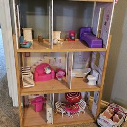 Doll House + Furniture 