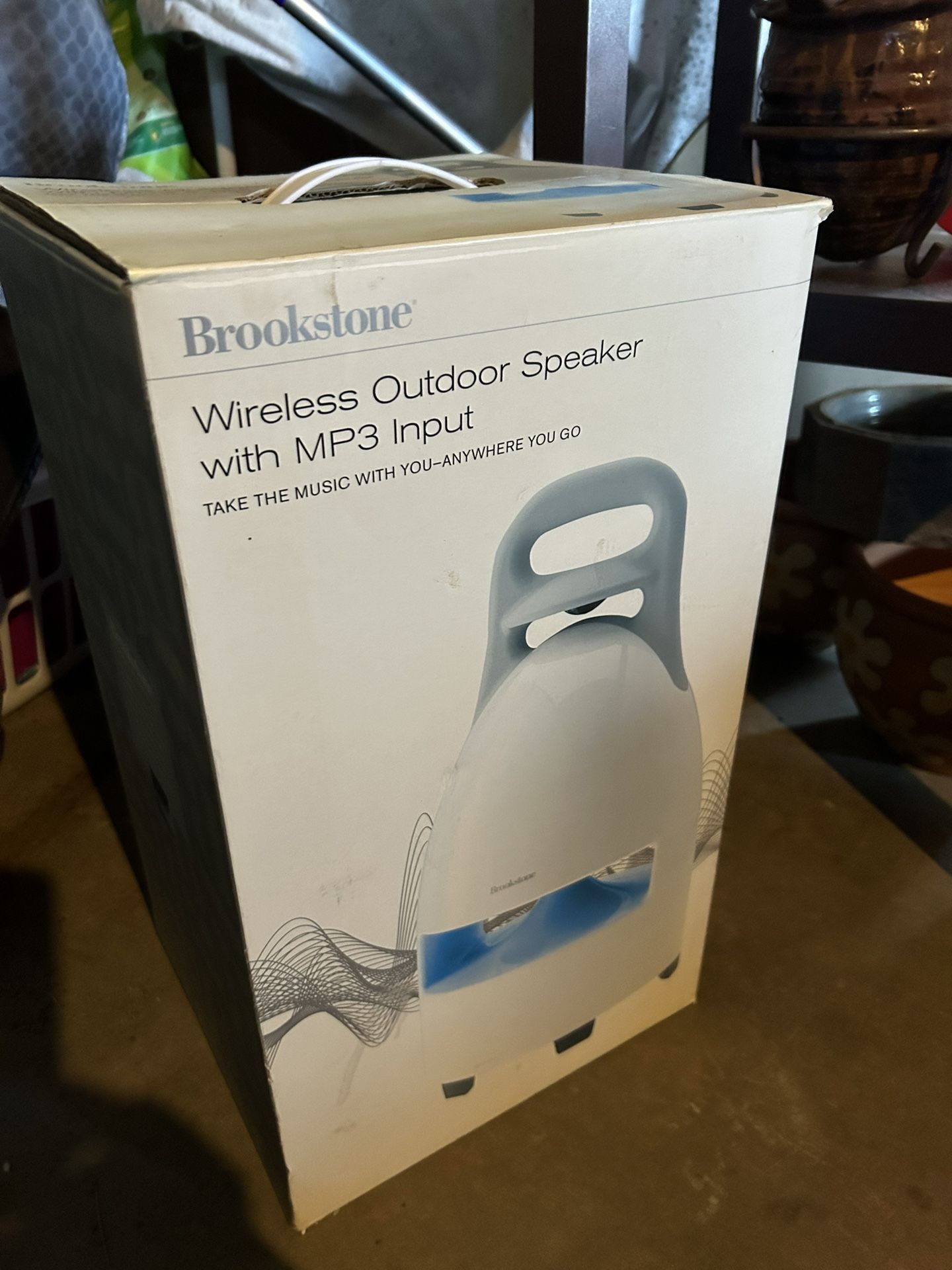 Brookstone Wireless Outdoor Speaker