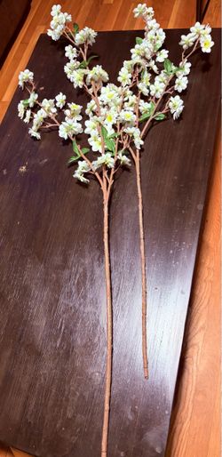 New Artificial Cherry Blossom Stems. Read description 1st